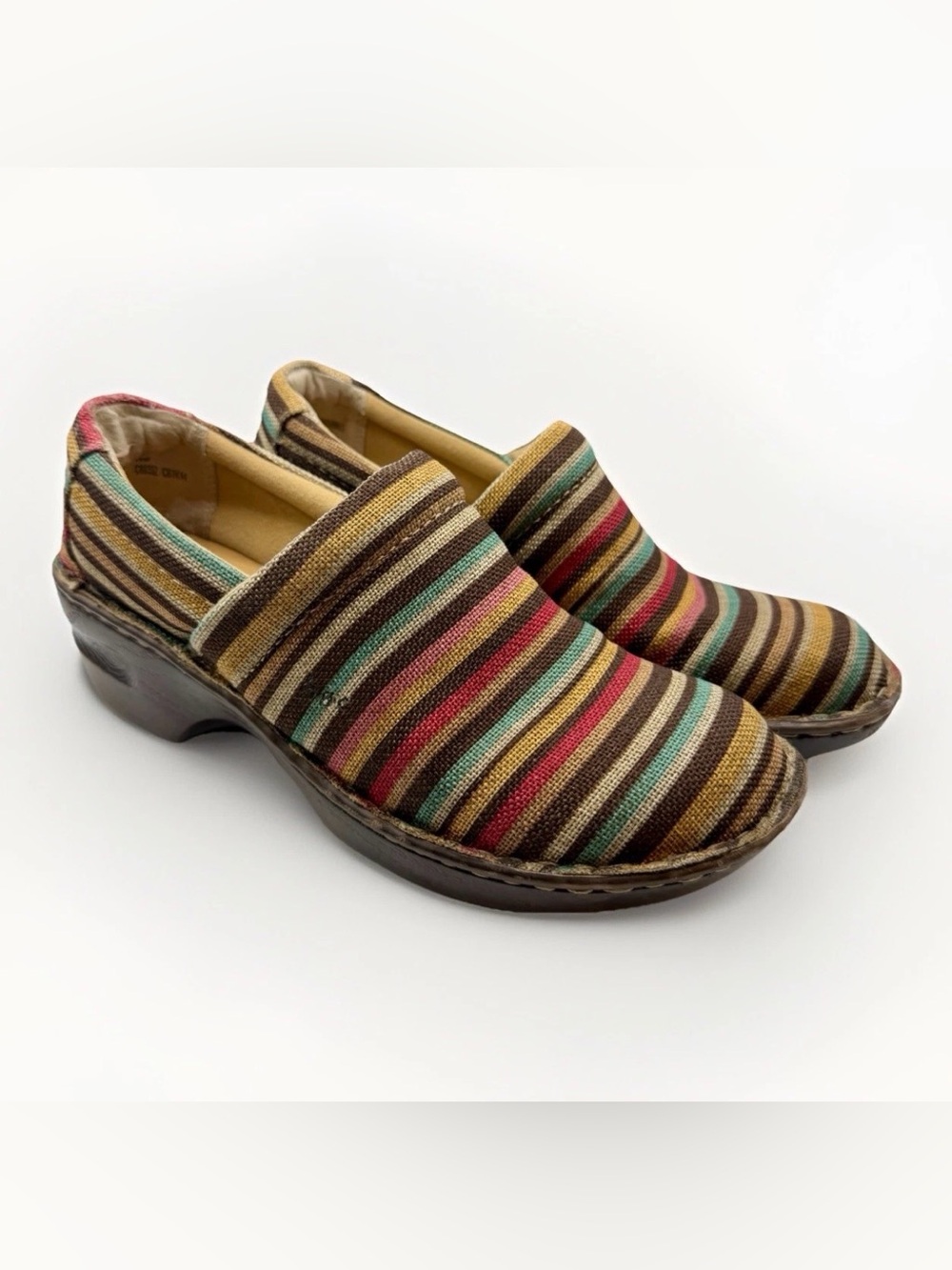 B.O.C. Born Concepts Multicolored Slip On Mule Clog Shoes Womens 10M‎ Boho